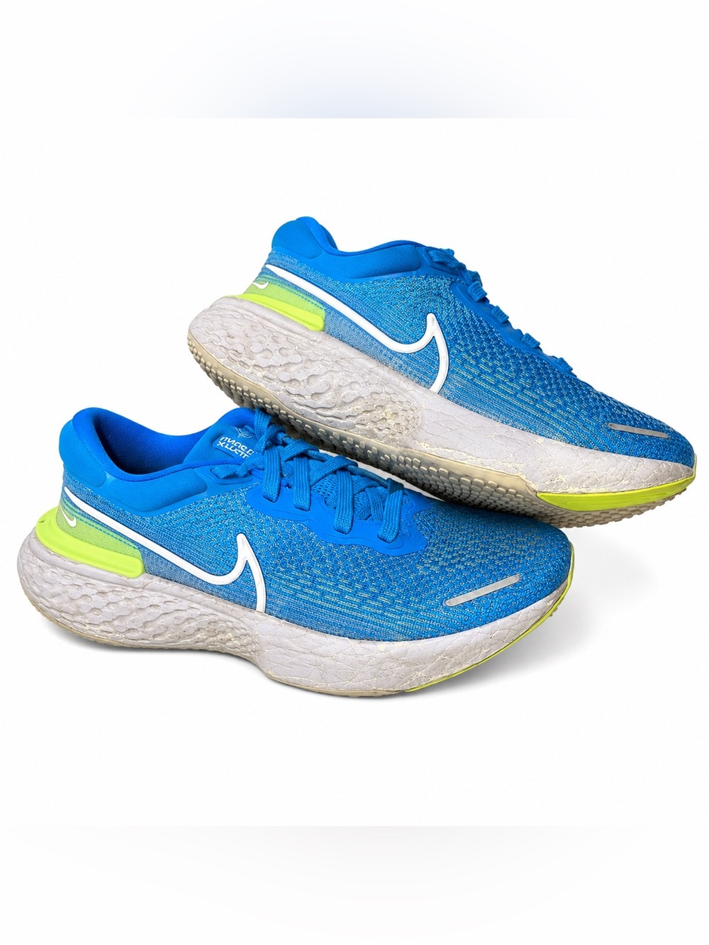 Nike ZoomX Invincible Run Flyknit CT2228-401 Blue Running Shoes Men’s 7.5 Women’